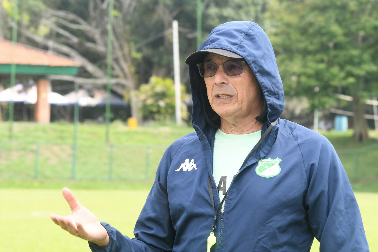 Futbol: Alfredo Arias, entrenador del Deportivo Cali. foto José L Guzmán. El País