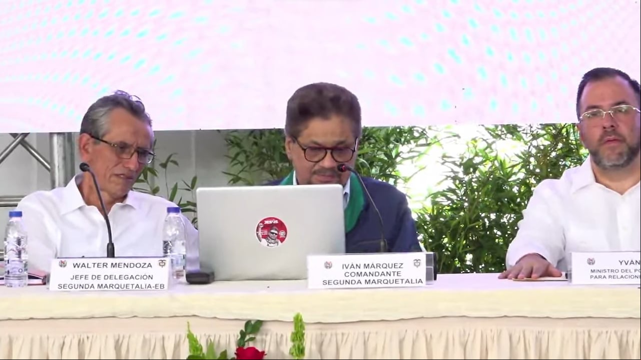 Alias Walter Mendoza es el jefe negociador de la Segunda Marquetalia.