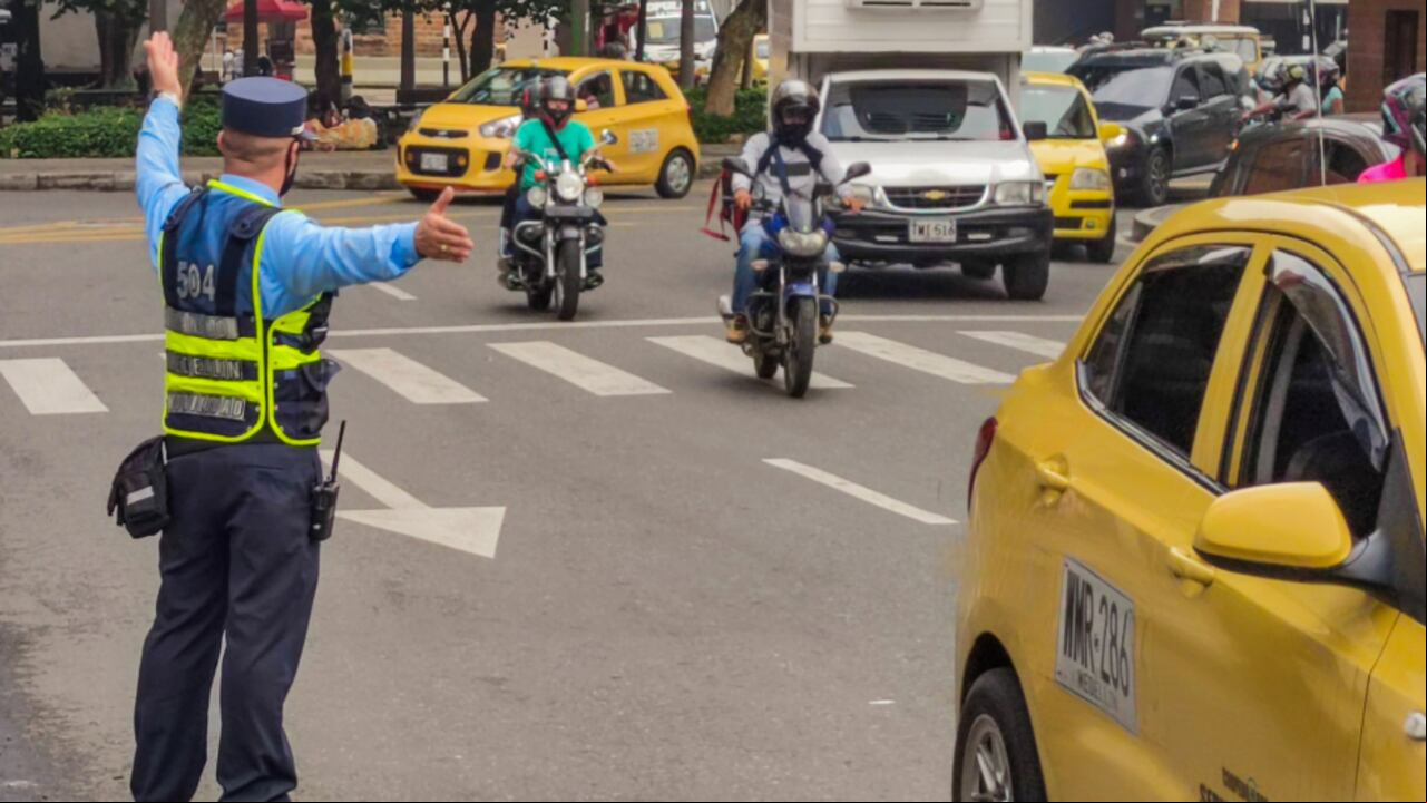 Imagen de referencia de pico y placa en Medellín.