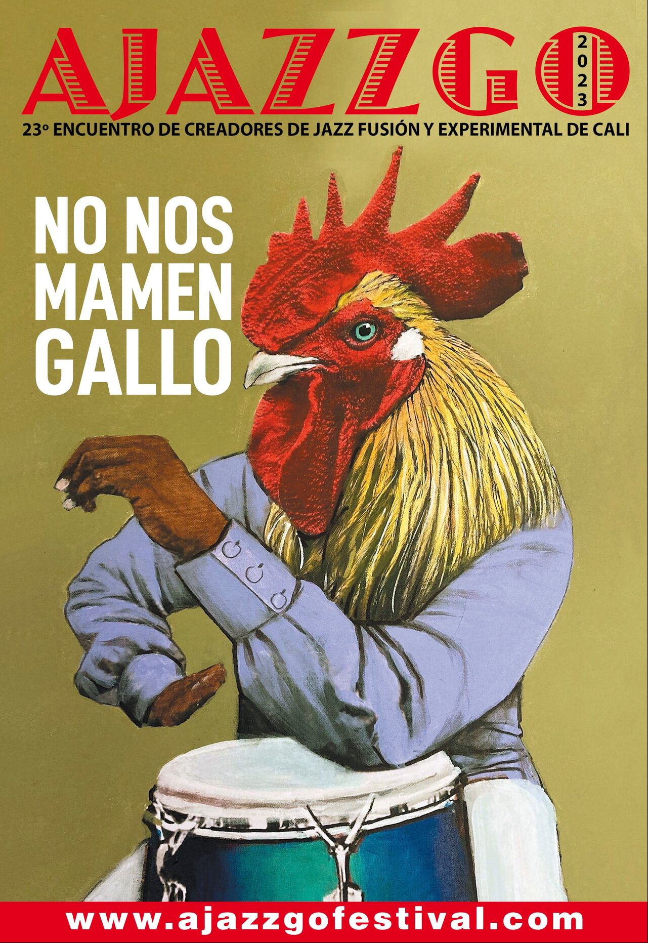 La imagen del festival Ajazzgo. Por primera vez en 23 ediciones, el evento no se realiza. La Alcaldía a último momento les informó que no estaban disponibles los recursos de concertación.