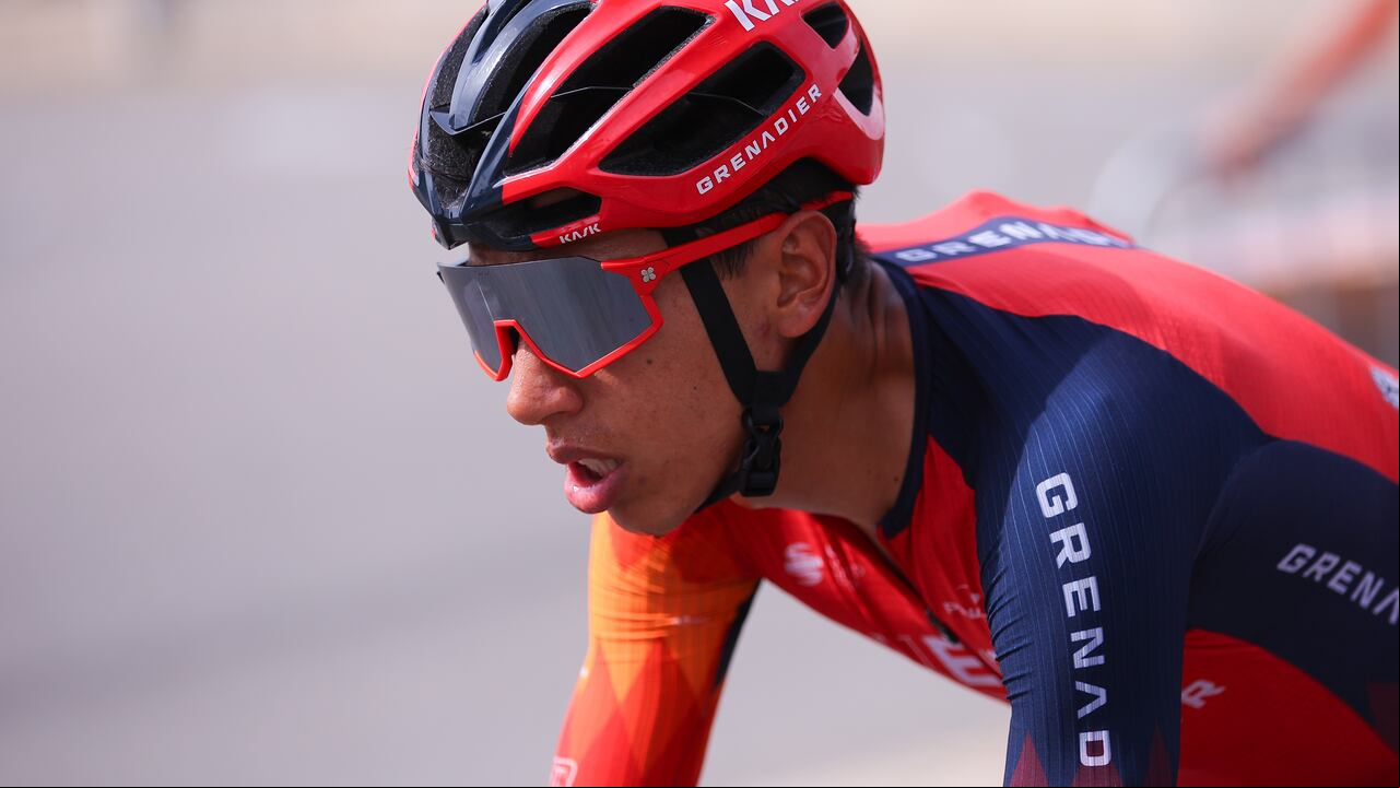 BARCELONA, SPAIN - AUGUST 26: Egan Bernal of Colombia ahead the 78th Tour of Spain 2023, Stage 1 a 14.8km team time trial stage from Barcelona to Barcelona / #UCIWT / on August 26, 2023 in Barcelona, Spain. (Photo by Eric Alonso/Getty Images)