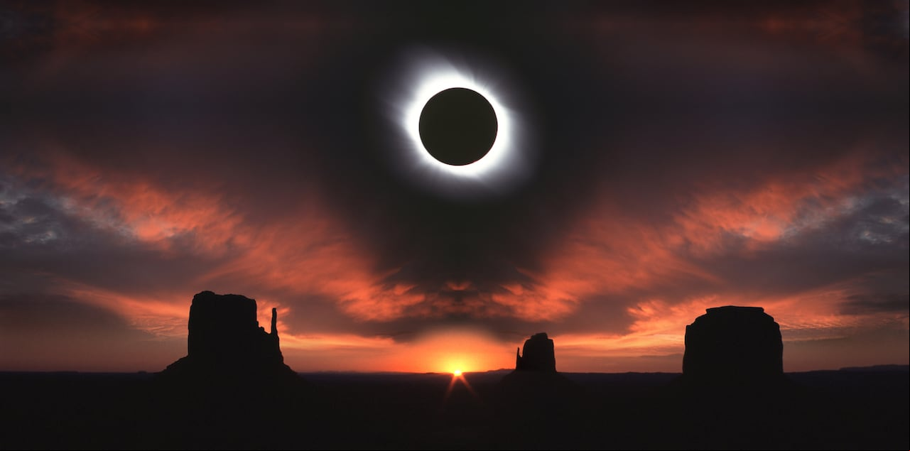 Un anillo de luz en el horizonte: El esperado eclipse solar se aproxima a Colombia.