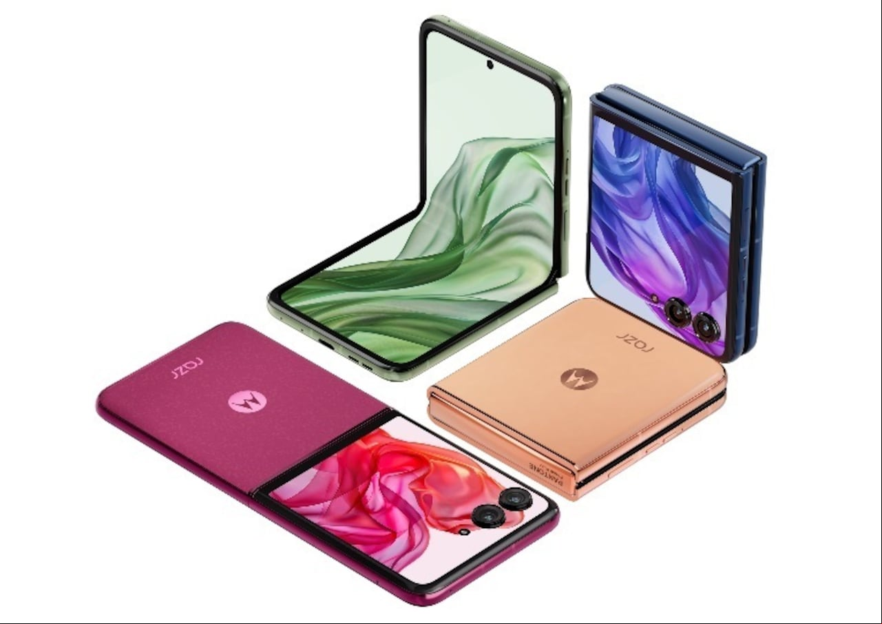 Motorola razr 50 es un teléfono plegable potenciado con inteligencia artifical