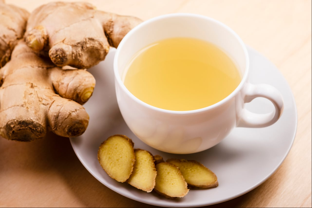 Infusión de jengibre