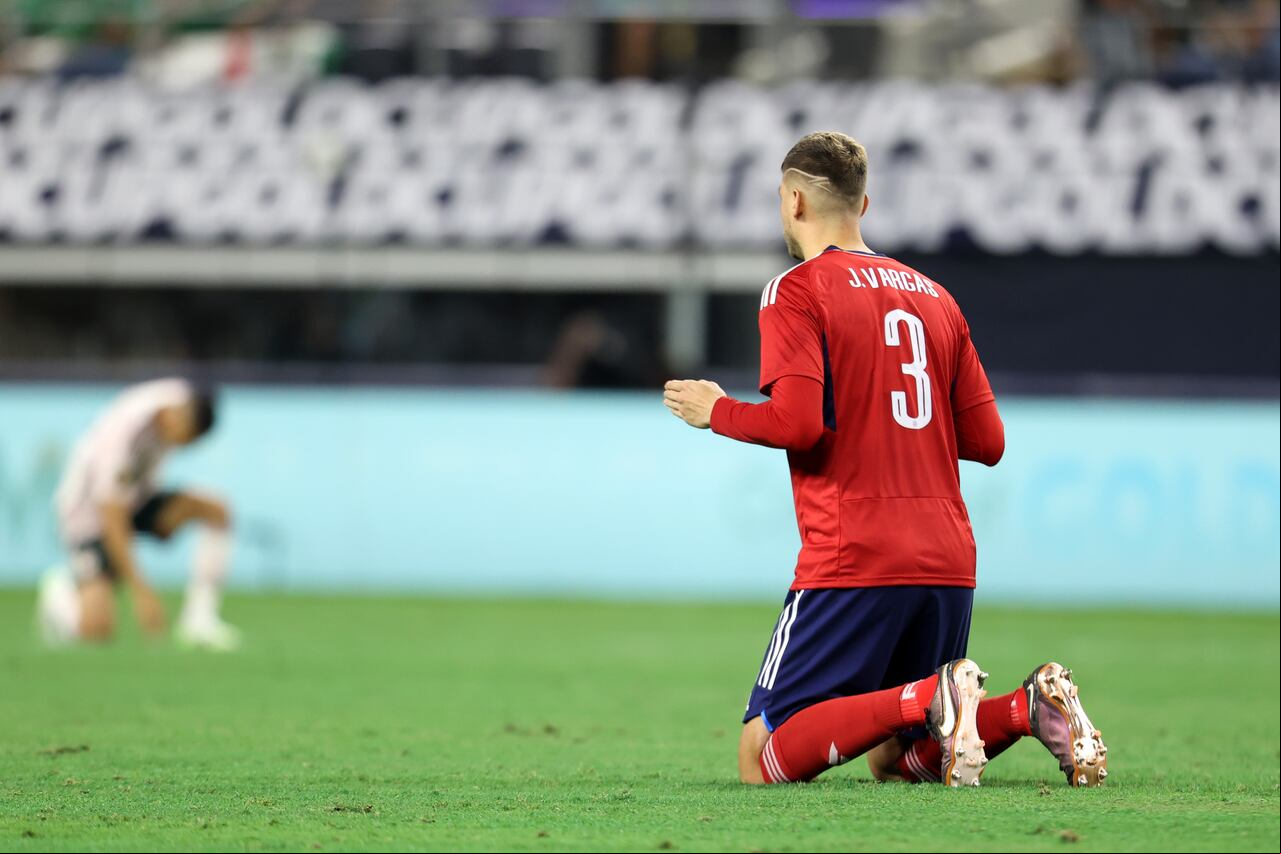 Juan Pablo Vargas con la Selección de Costa Rica