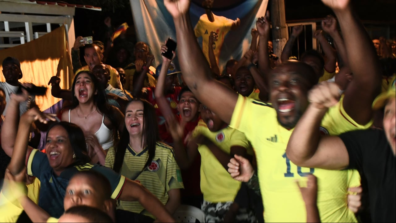 Celebración en el Cerrito paso a la gran final de la copa America 2024 ante Uruguay (Colprensa - Cristian Álvarez)