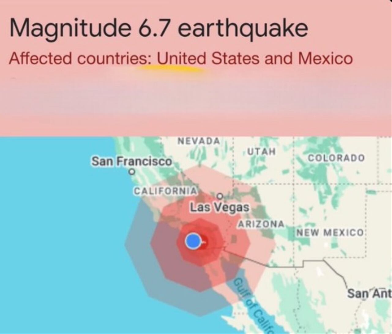 El Servicio Geológico de Estados Unidos (USGS) reportó un sismo en San Diego este lunes 14 de abril de 2025