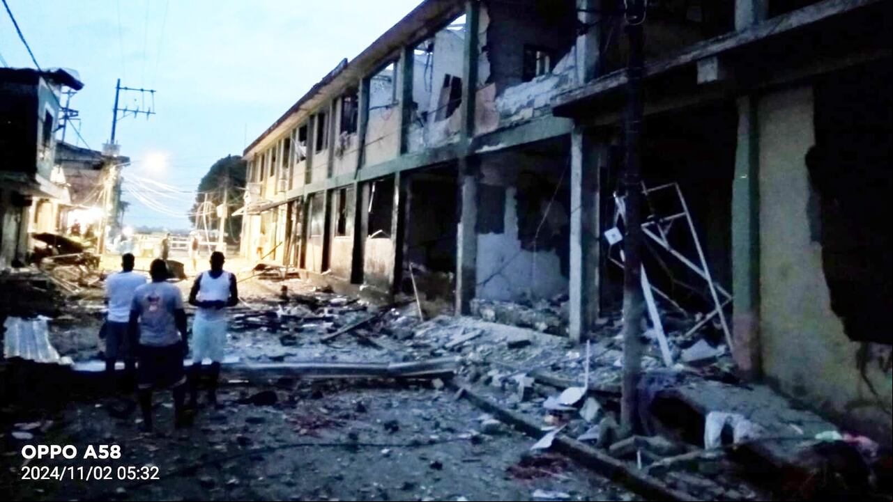 La estación de Policía en Guapi sufrió un ataque terrorista por parte de dos presuntos guerrilleros de las disidencias de las Farc.