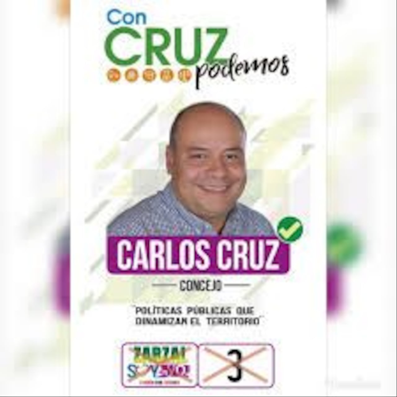 Carlos Andrés Cruz había sido concejal de Zarzal y se quemó en su intento de reelección.