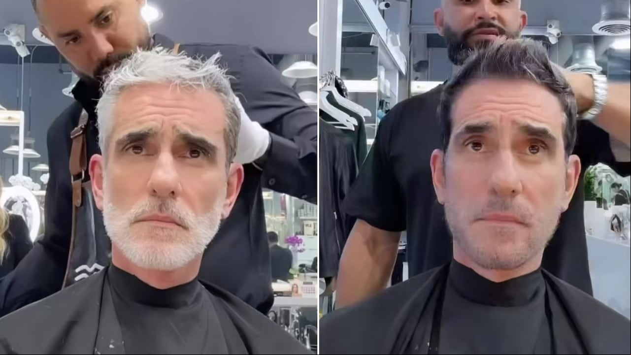 El actor Miguel Varoni se sometió a drástico cambio de look.