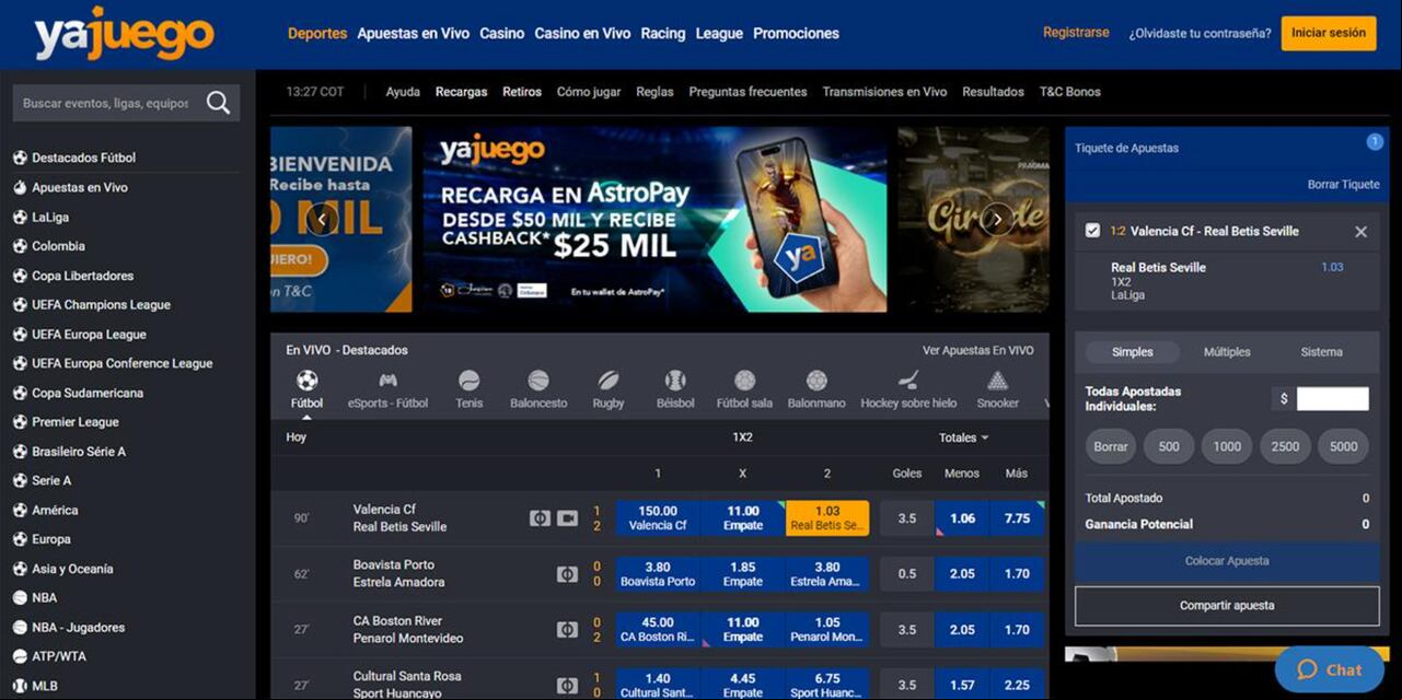 Web de Yajuego.