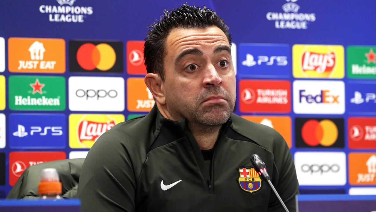 Xavi Hernández no vive el mejor presente con el Barcelona.