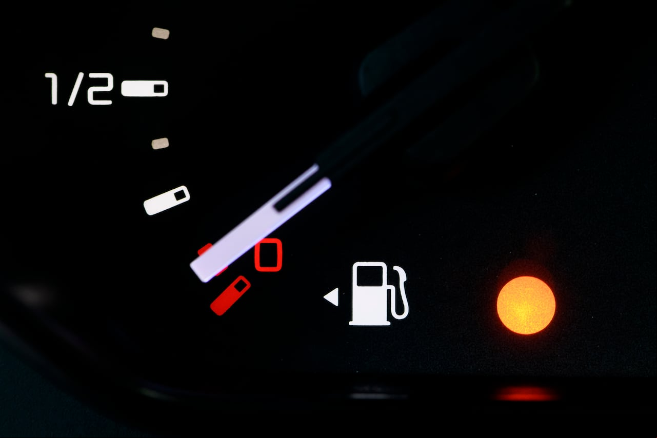 Indicador de gasolina.