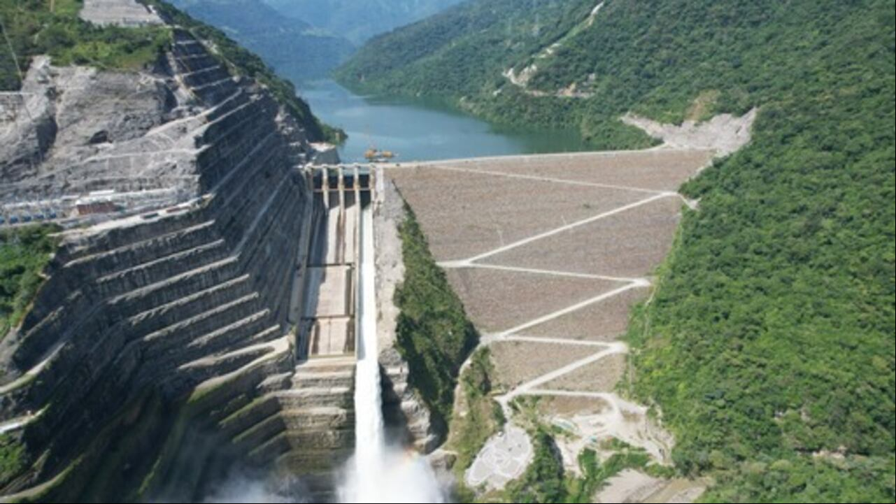 Zona de influencia de Hidroituango