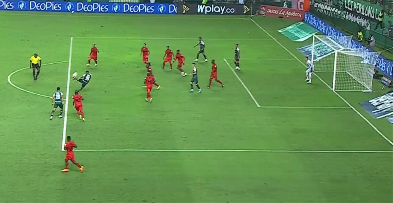 Imagen clásico Deportivo cali Vs. América, en la fecha 17 de la Liga Betplay II-2023