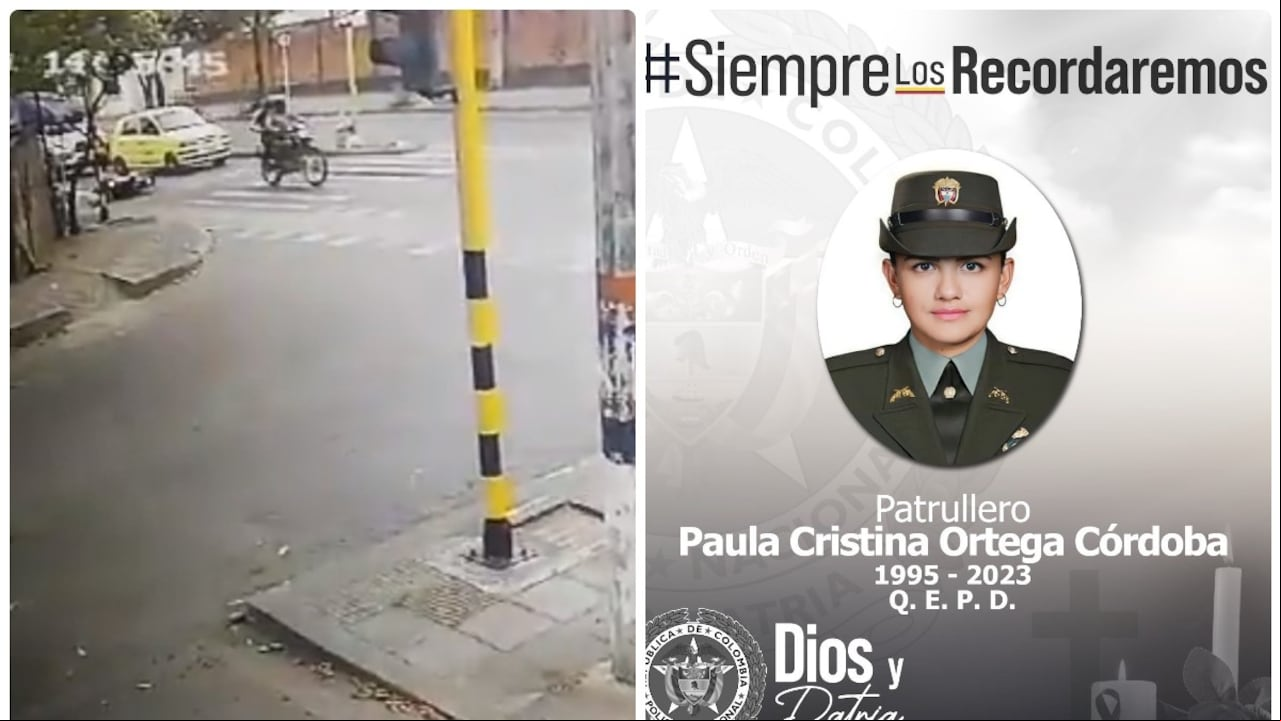 Patrullera asesinada en Neiva.