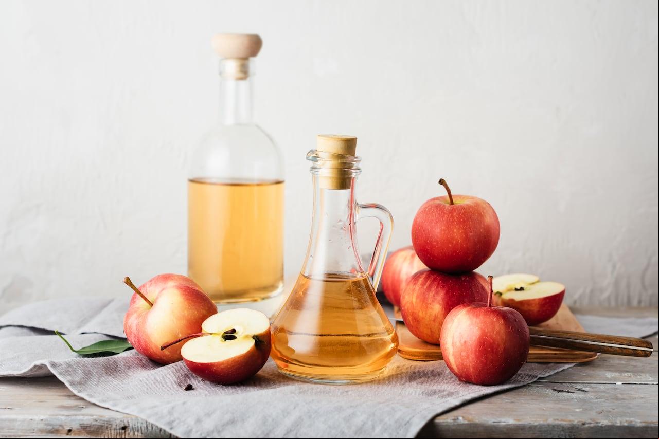 Vinagre de manzana.