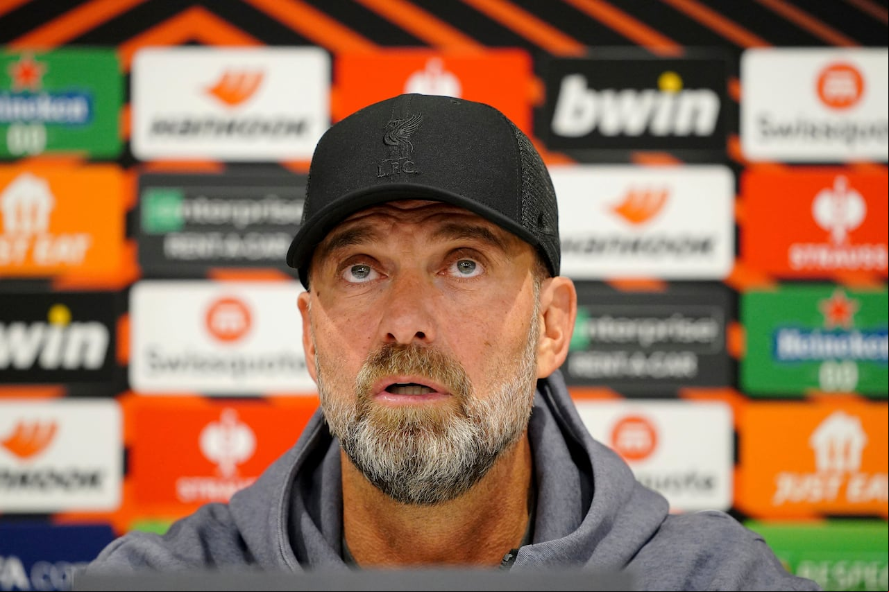 Jürgen Klopp, entrenador del Liverpool de Inglaterra.