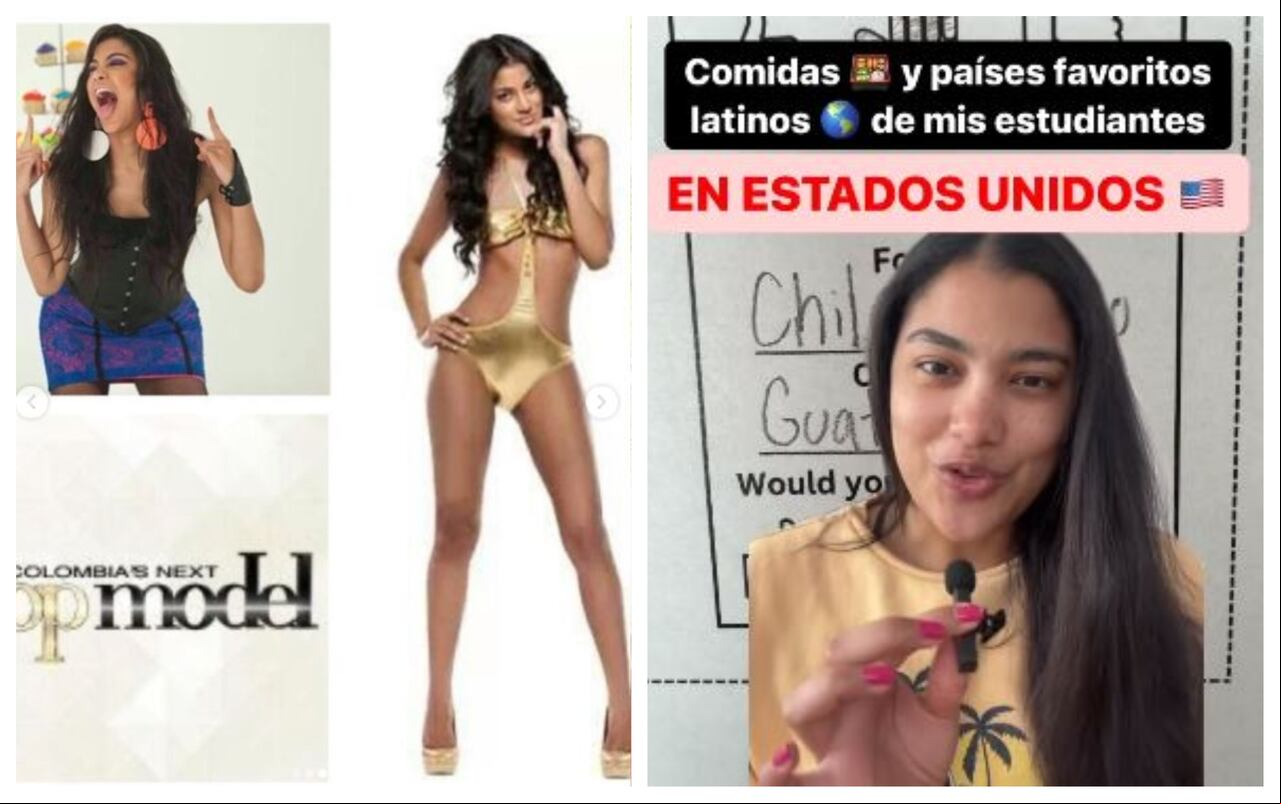 De modelo a maestra de español en Estados Unidos.