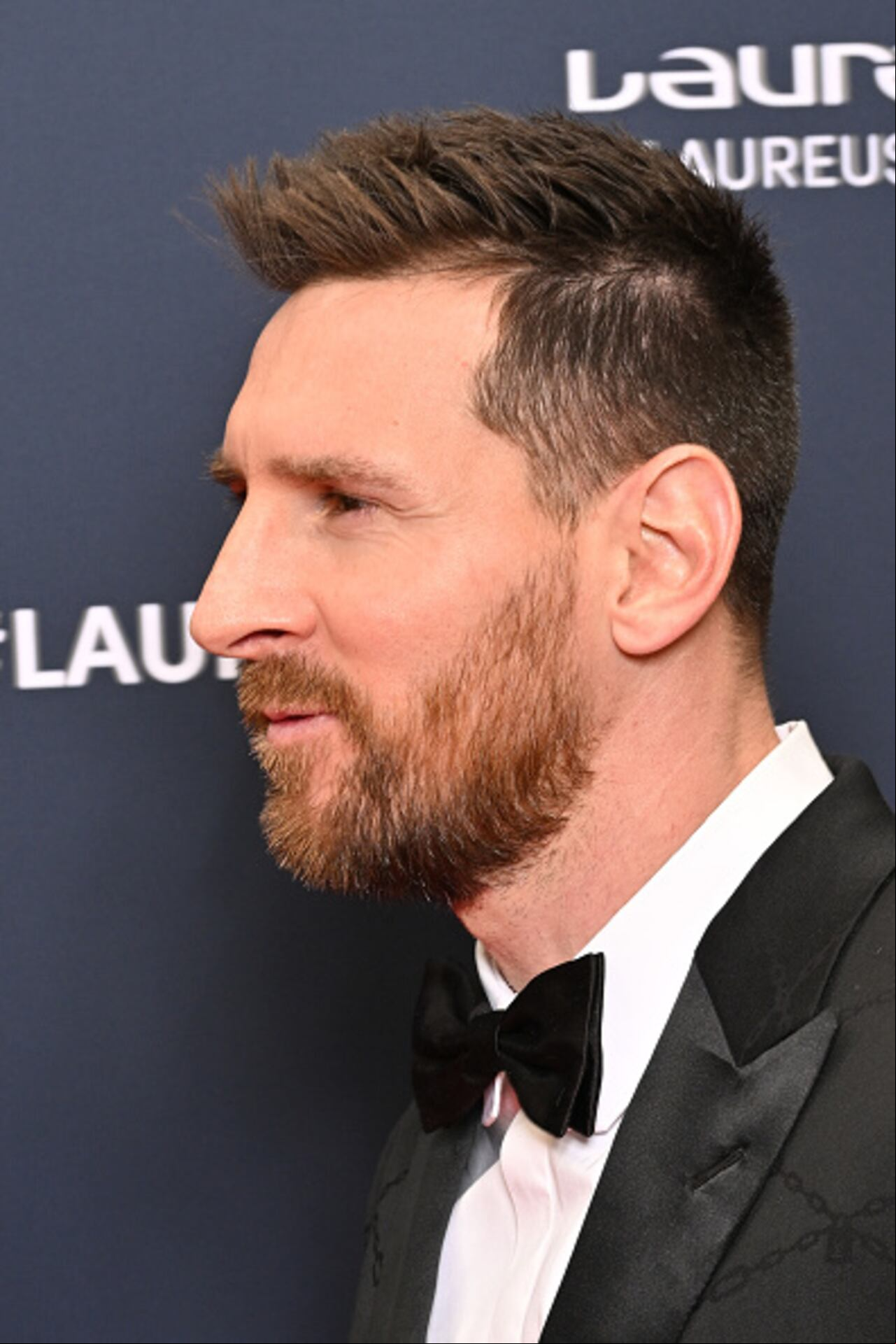 PARIS, - MAY 08: Laureus World Sportsman of the Year 2023 nominee Lionel Messi arrives at the 2023 Laureus World Sport Awards Paris at Cour Vendome on May 08, 2023 in Paris, . (Photo by Stephane Cardinale - Corbis/Corbis via Getty Images)