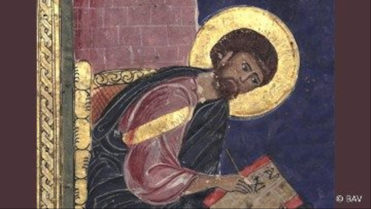 El evangelista San Marcos de León.