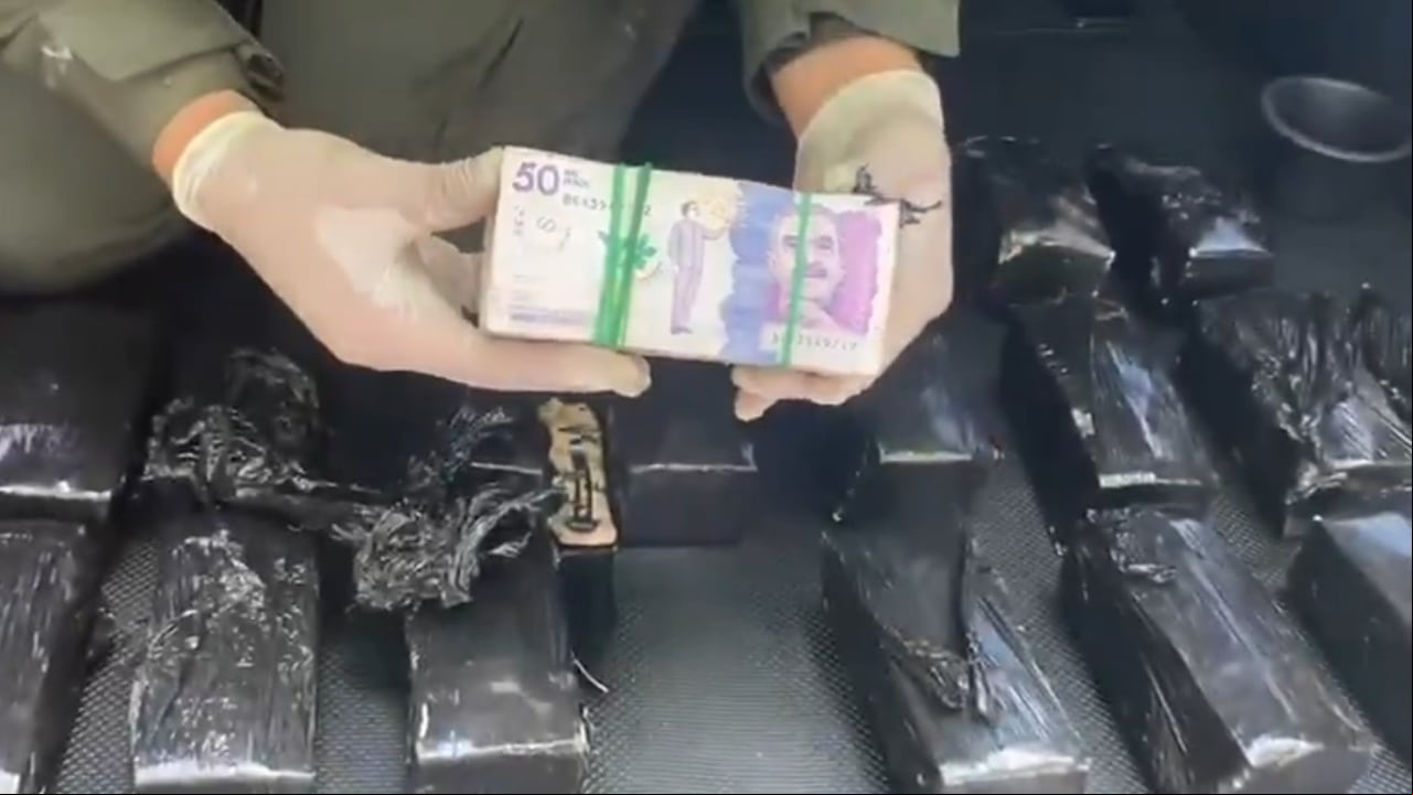 Dos personas fueron capturadas mientras movilizaban alta suma de dinero en el Cauca