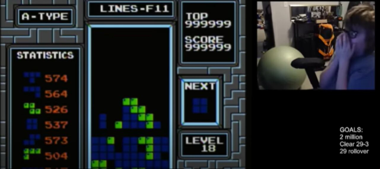 Willis Gibson, un videojugador de 13 años, logró superar a Tétris.