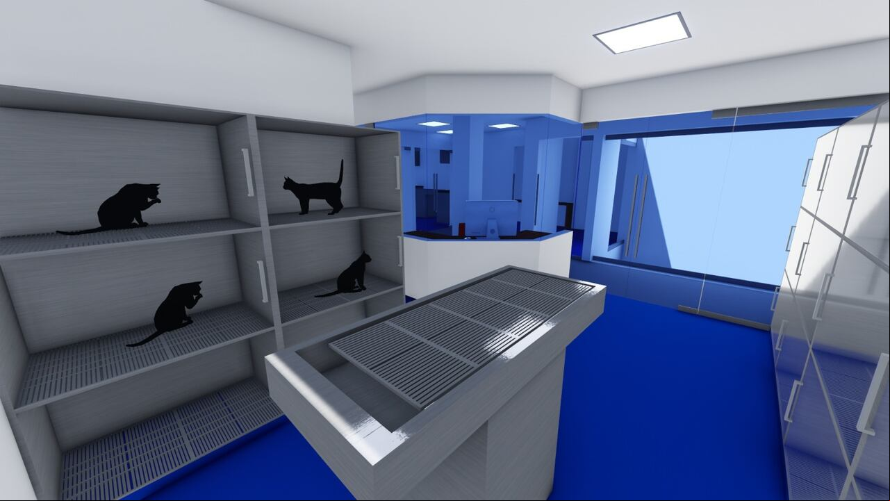 Este centro de salud canino contará con dos quirófanos de última generación, laboratorios especializados en osteología, necropsia, sala de pre-anestesia, vacunación, microbiología, entre otros servicios.