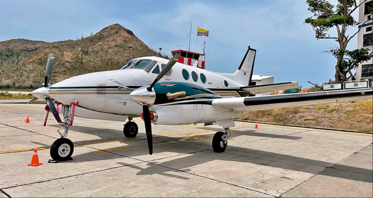 La narcoavioneta decomisada en Providencia podría ser sometida a extinción de dominio.