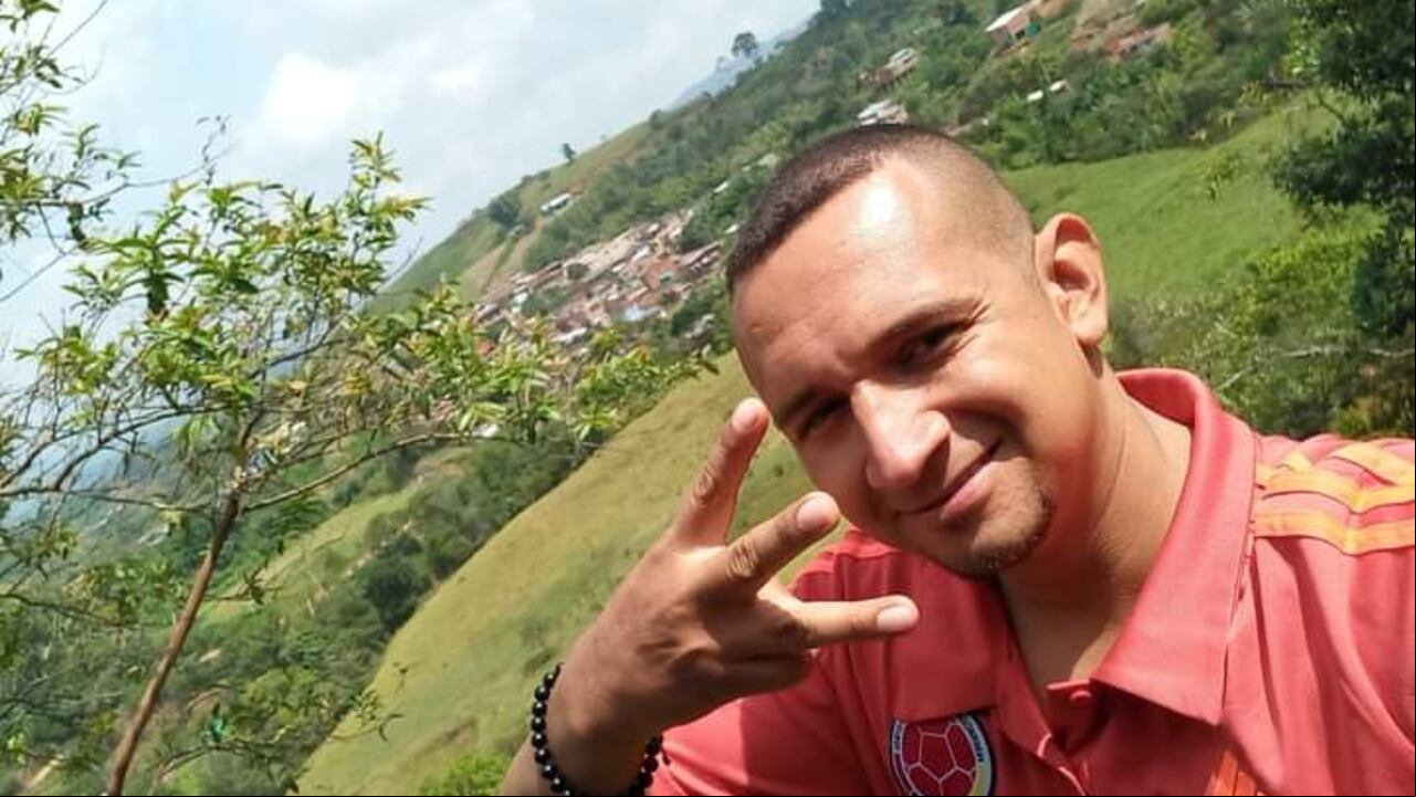 Yery Gaitán, presidente de la JAC del Corregimiento de Villa Colombia, en Jamundí.