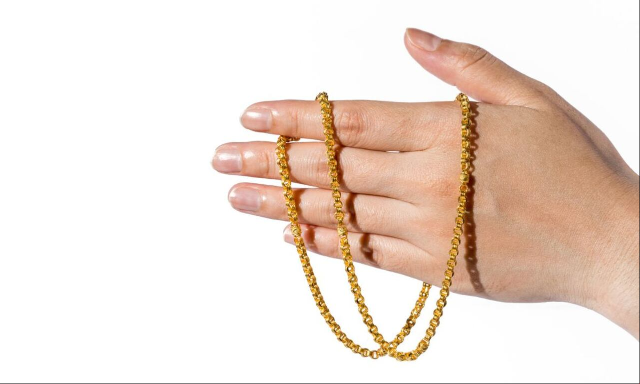Cadena de oro.