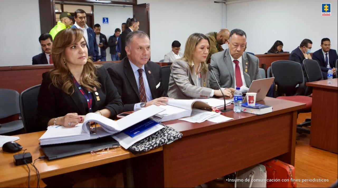 Audiencia Olmedo López y Sneyder Pinilla