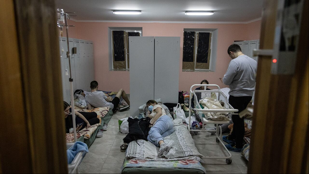 niños recién nacidos en Kiev