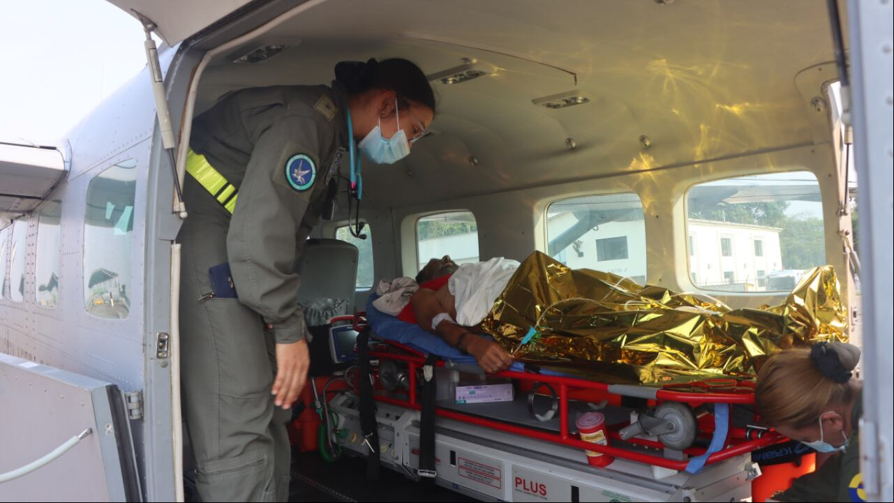 La víctima tuvo que ser llevada a un hospital de Villavicencio.