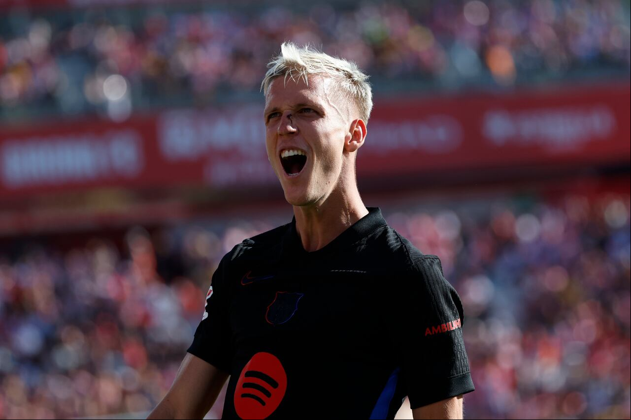 Barcelona derrotó al Girona y es líder solitario de la Liga de España