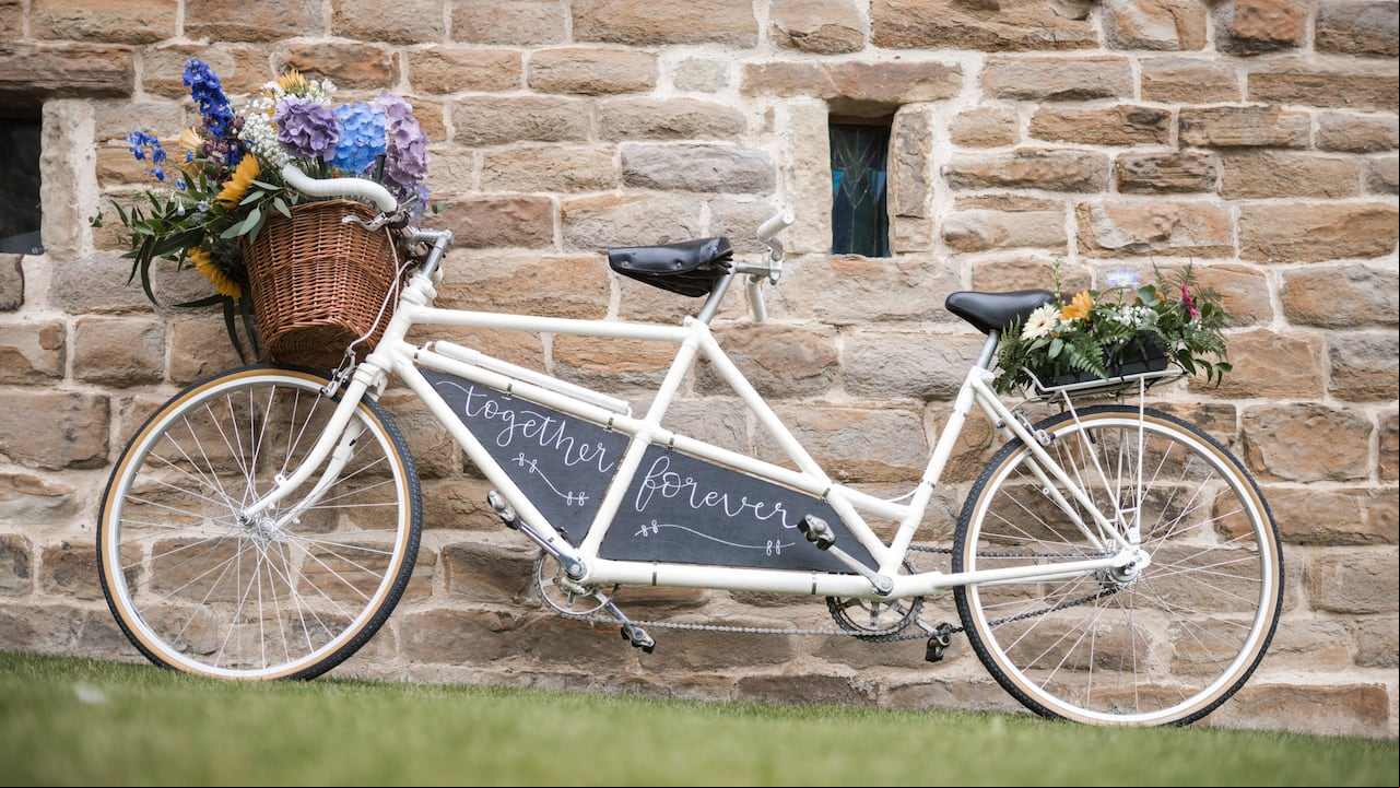 bicicleta Antigua matrimonio
