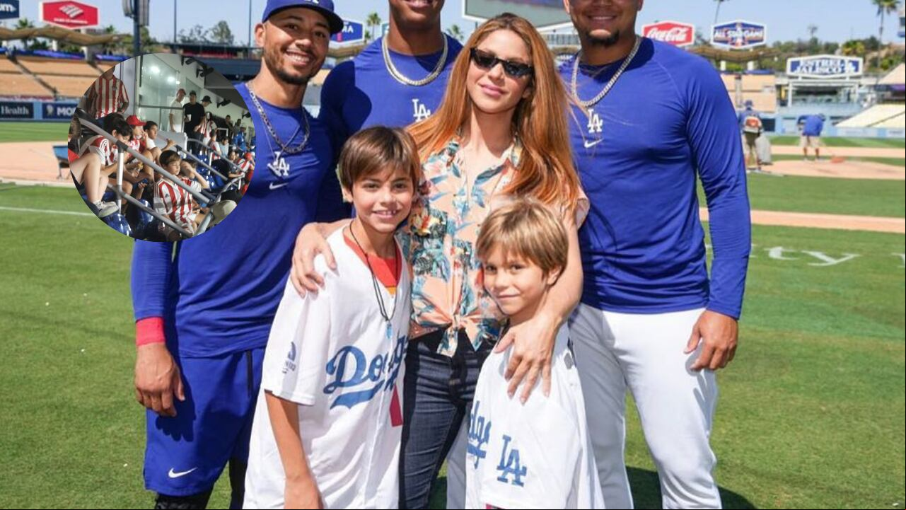 Milan y Sasha, hijos de la colombiana Shakira