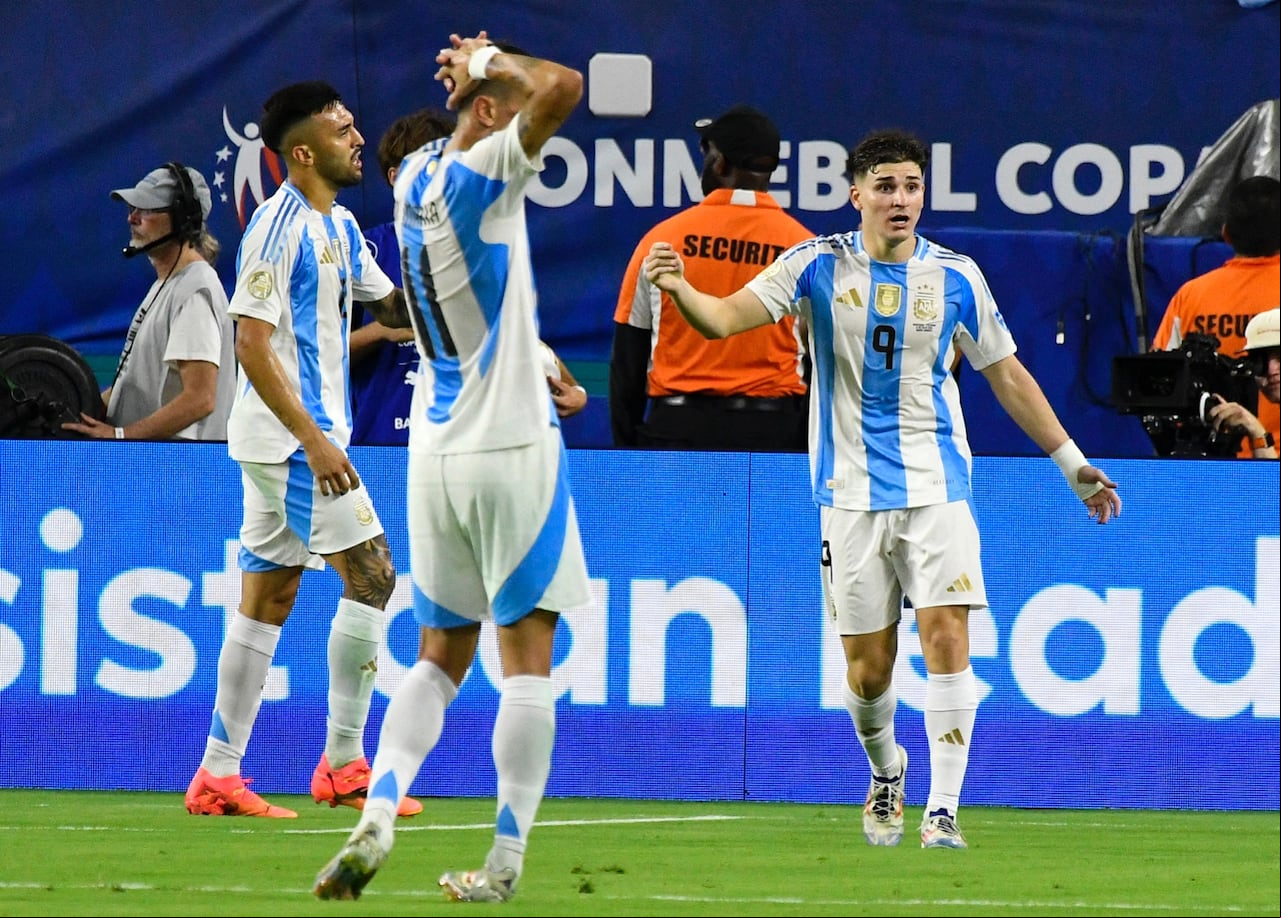 Imagen de la final entre Colombia y Argentina en la Copa América 2024.