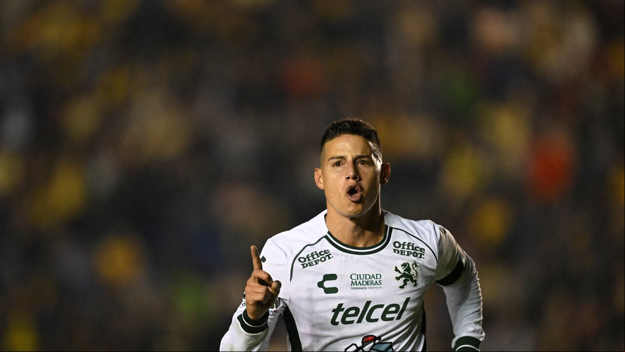 James Rodríguez anoto el gol del empate ante América de México
