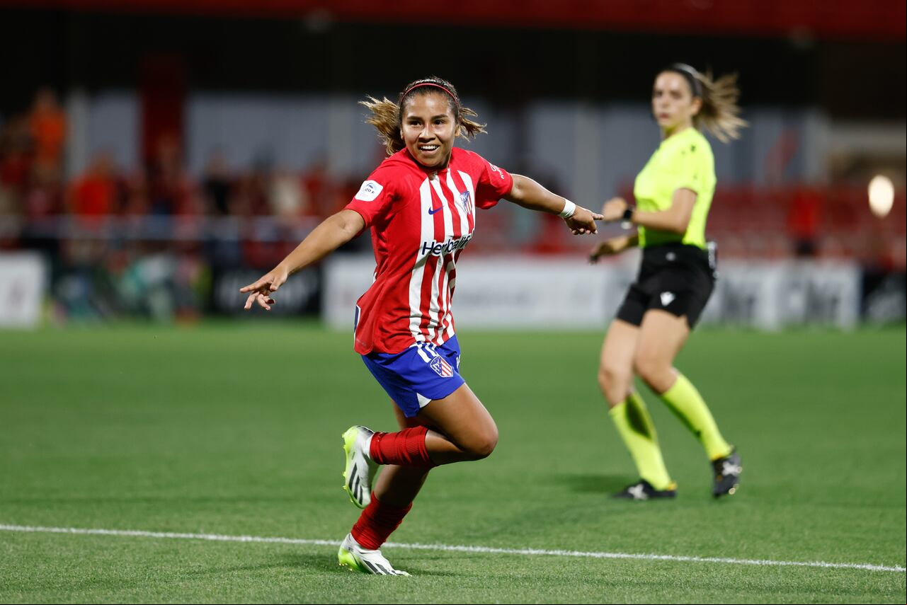 Leicy Santos, jugadora del Atlético de Madrid, también hace parte de la convocatoria de cara a los amistosos ante Estados Unidos.