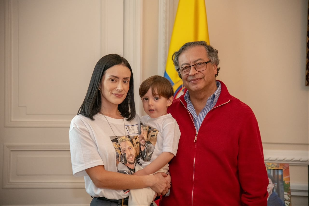Petro se reunió en la Casa de Nariño con la esposa del secuestrado