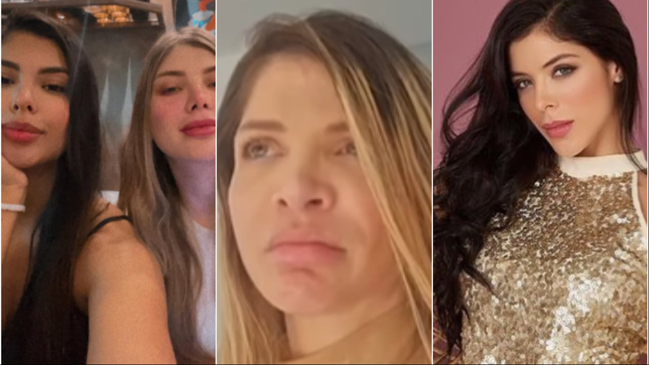 Hermanas de Angélica Jaramillo, Laura, Diana y Sofía Jaramillo.