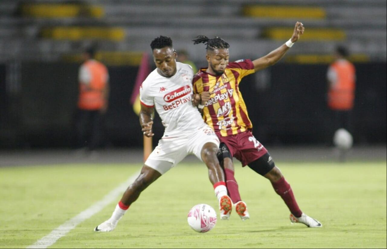 Tolima y Santa Fe se vieron las caras en la fecha 17 de la Liga Betplay