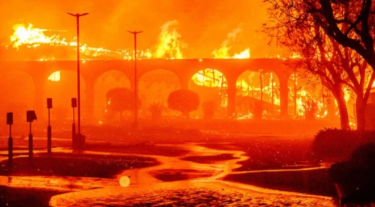 antes y después incendio
