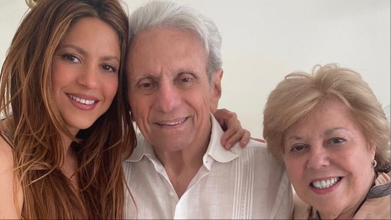 Madre de Shakira reaparece visitando a su esposo.