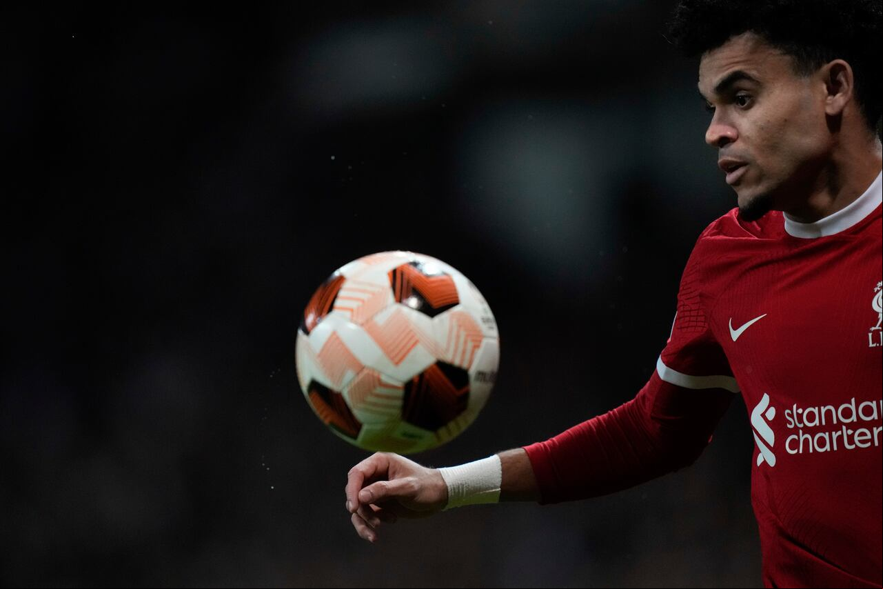 Luis Díaz, jugador al servicio del Liverpool de Inglaterra.