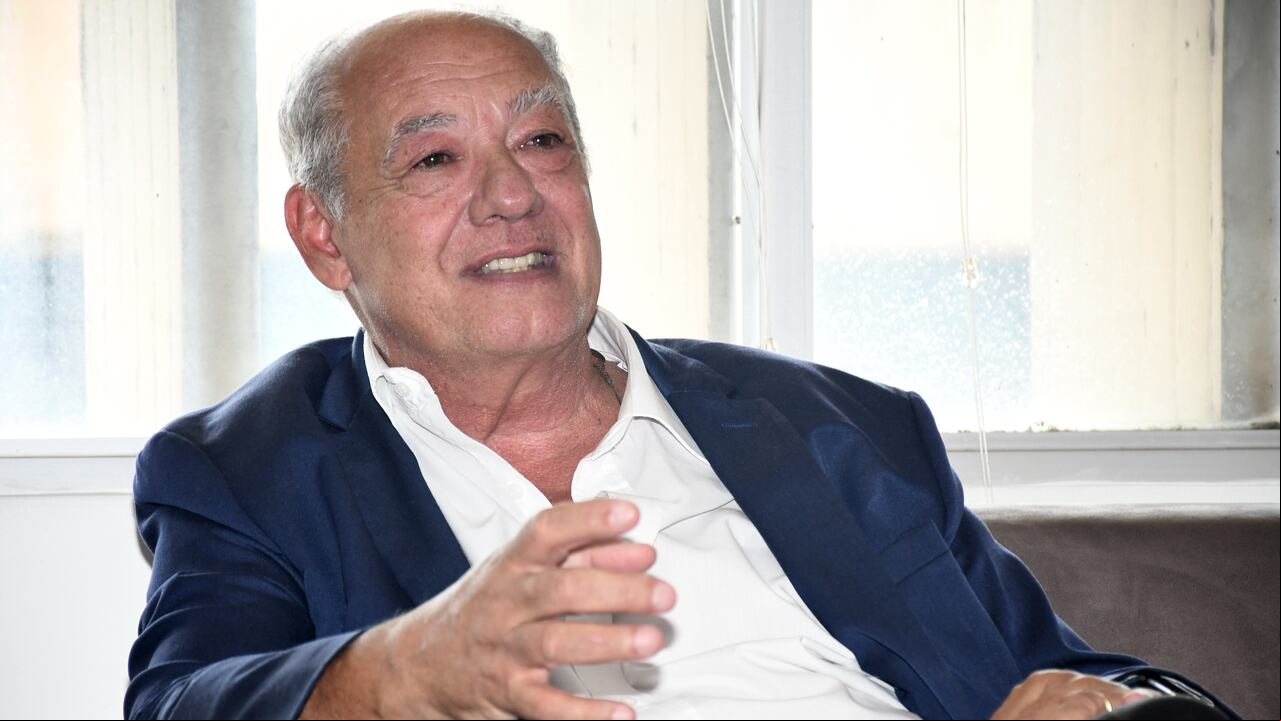 Cali: Entrevista José Maria del Corral, Director de la Fundación Scholas del Vaticano. foto José L Guzmán