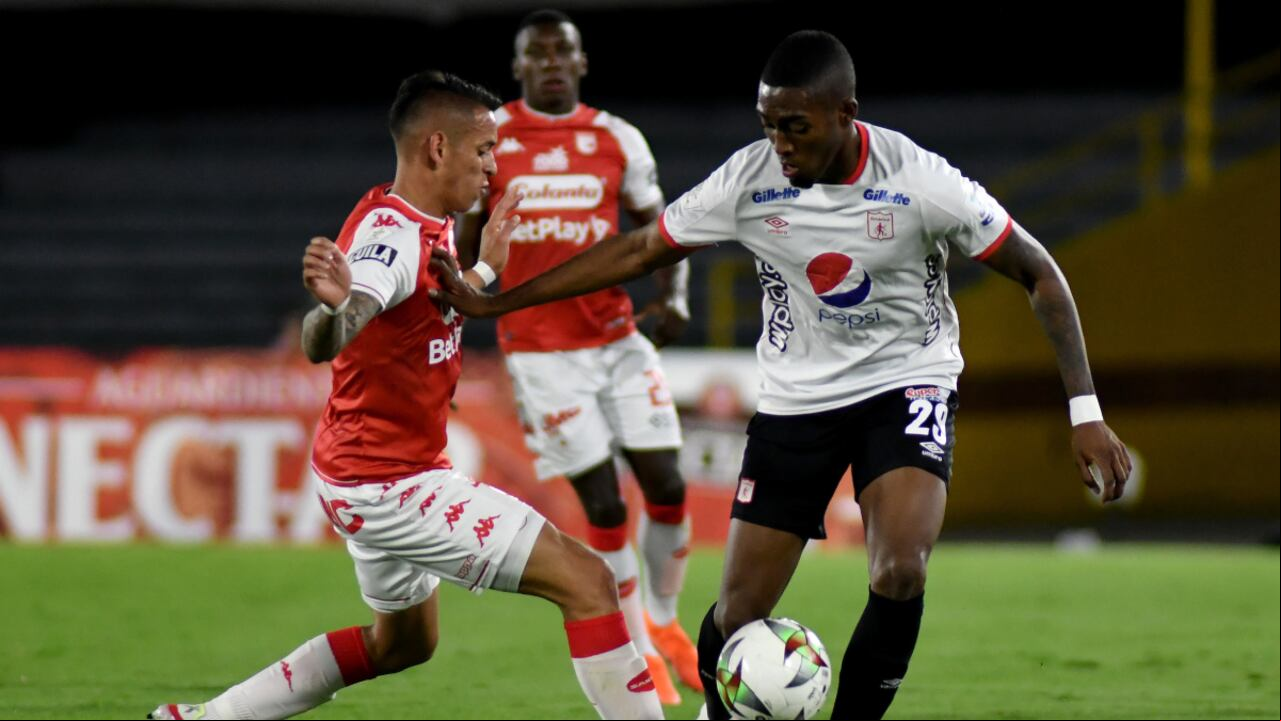 Santa Fe vs. América - Fecha 7 de la Liga BetPlay II-2021. Foto: Dimayor