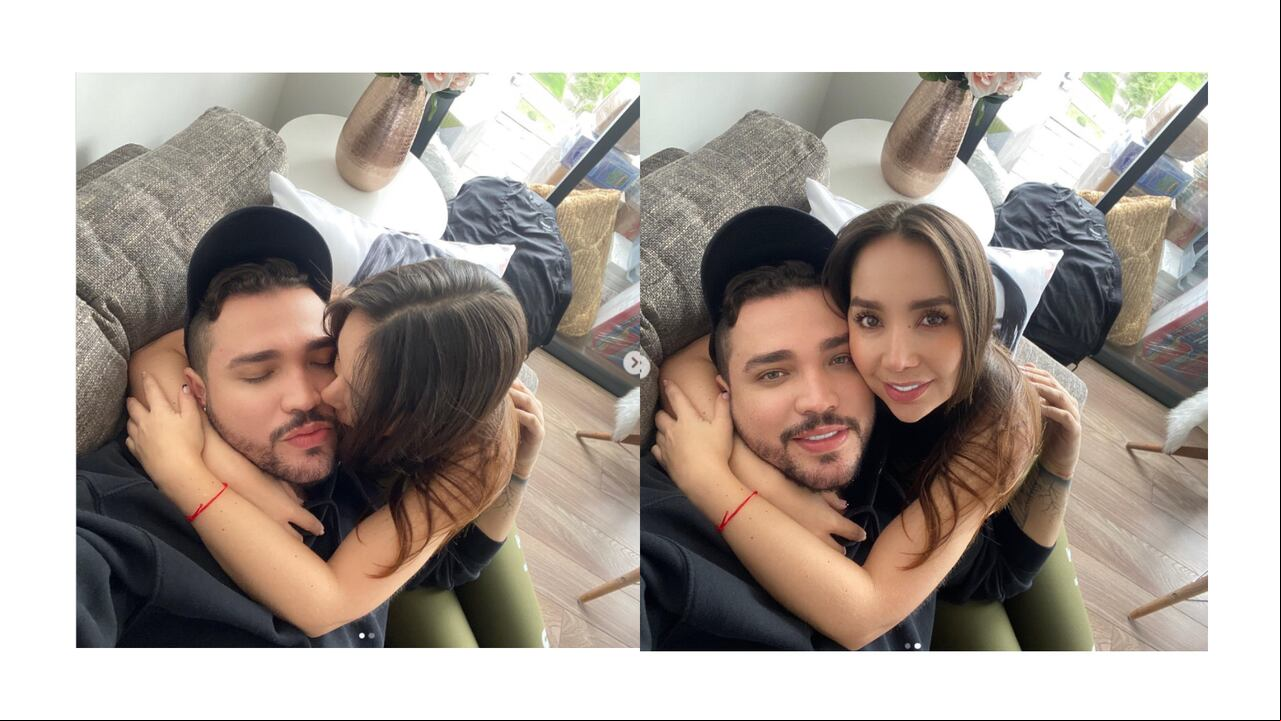 Jessi Uribe y Paola Jara, conmemoraron su aniversario.