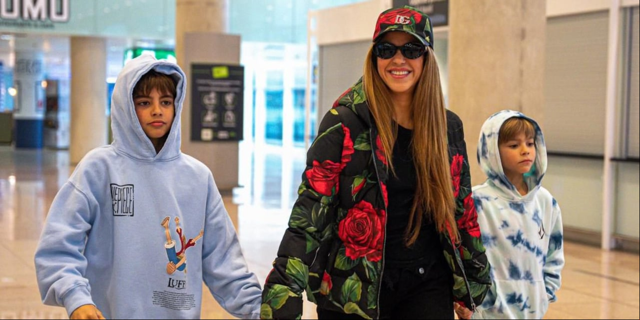 Shakira volvió a hablar de la nueva vida que lleva junto a sus hijos en Estados Unidos.